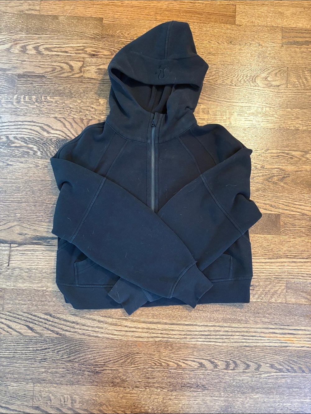 Lululemon cropped scuba hoodie